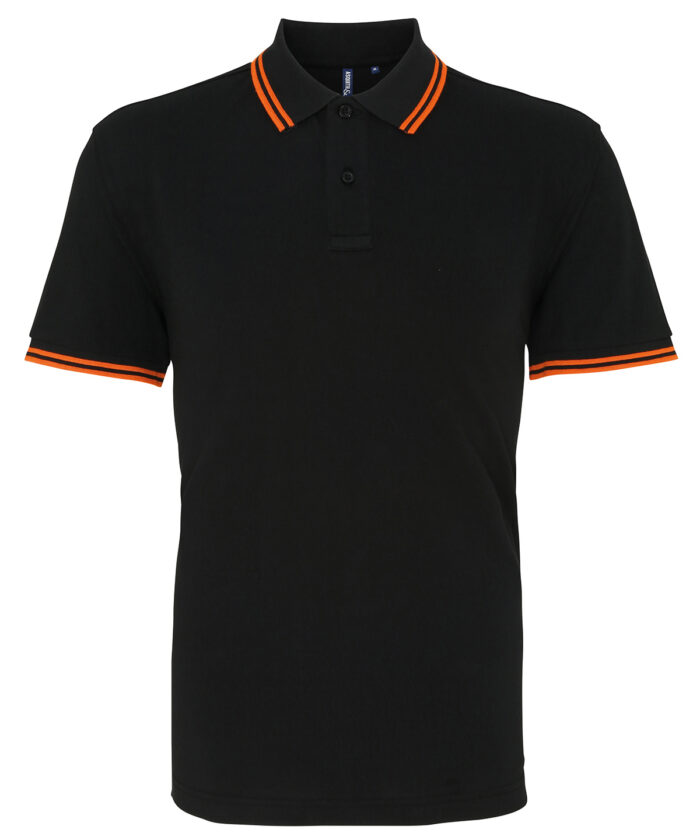 Men's classic fit tipped polo - Image 7