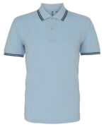 Men's classic fit tipped polo - Image 19