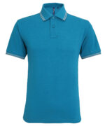 Men's classic fit tipped polo - Image 20