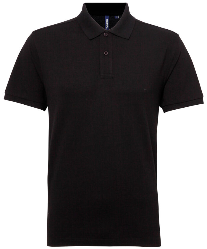 Mens polycotton blend polo - Image 2