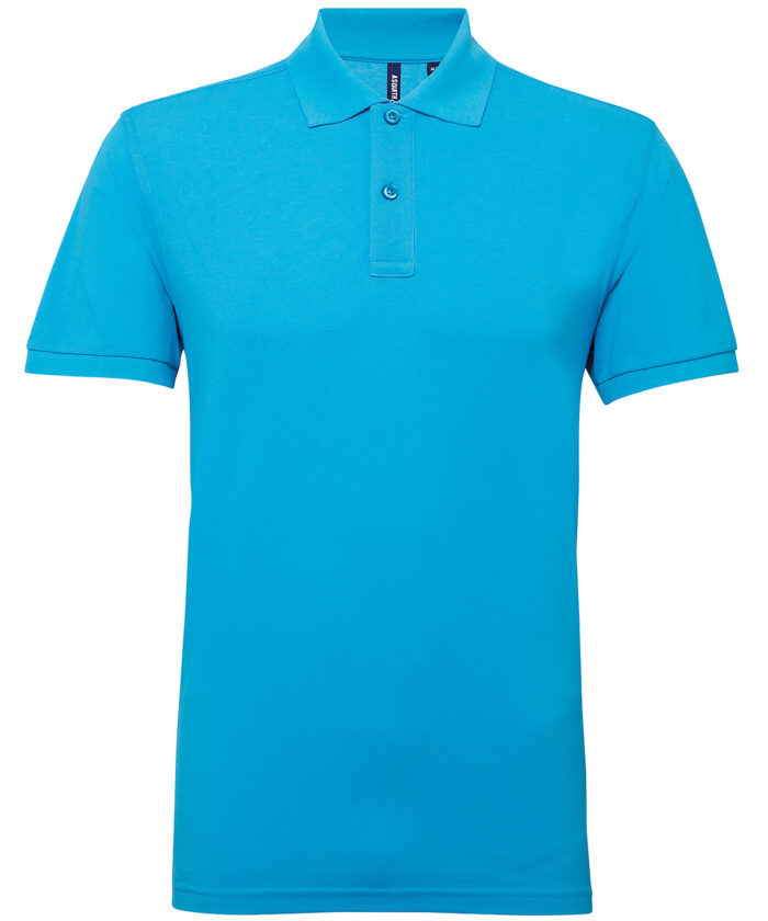 Mens polycotton blend polo - Image 133