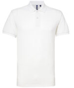 Mens polycotton blend polo