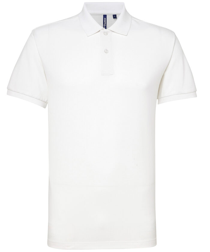 Mens polycotton blend polo - Image 1