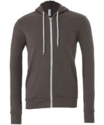 Unisex polycotton fleece full-zip hoodie - Image 2