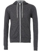 Unisex polycotton fleece full-zip hoodie - Image 5