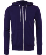 Unisex polycotton fleece full-zip hoodie - Image 24
