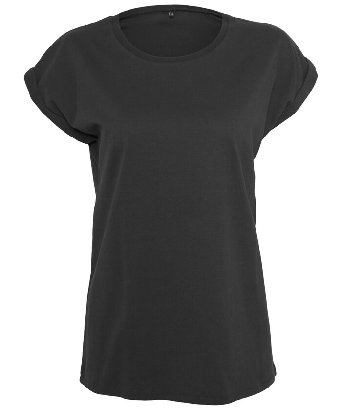 Women's extended shoulder tee - Image 16