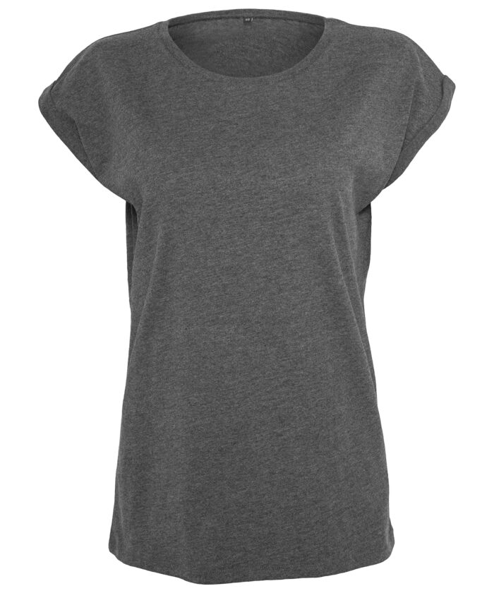 Women's extended shoulder tee - Image 33
