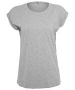 Women's extended shoulder tee - Image 9