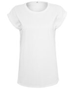 Women's extended shoulder tee - Image 2