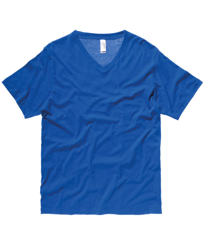 Unisex Jersey v-neck t-shirt - Image 7