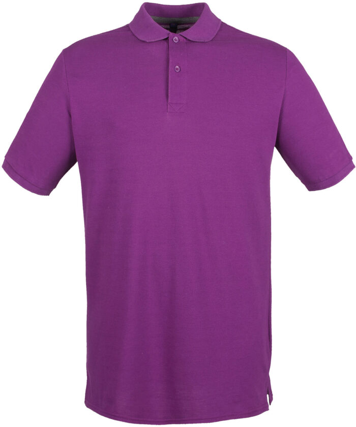 Micro-fine piqué polo shirt - Image 79
