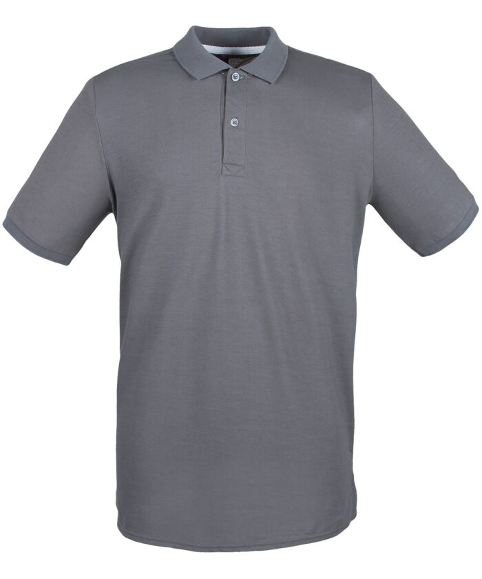 Micro-fine piqué polo shirt - Image 136