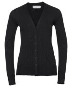Women's v-neck knitted cardigan - Image 2