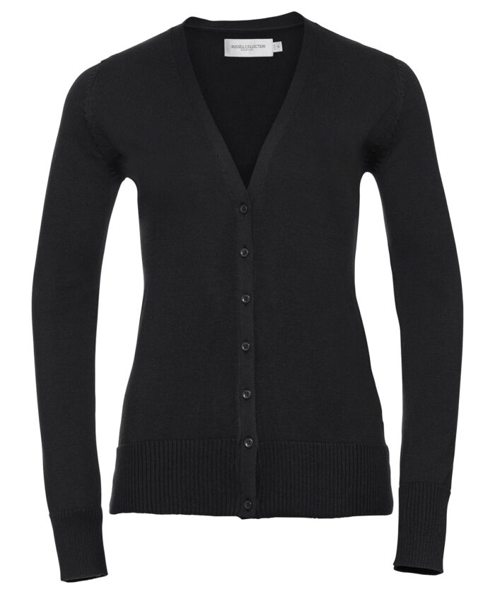 Women's v-neck knitted cardigan - Image 2