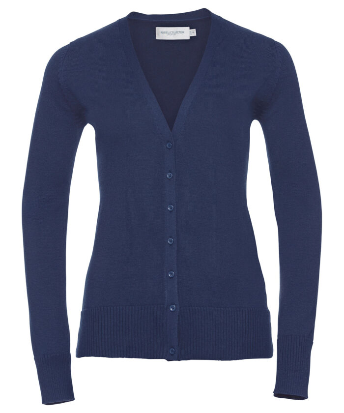 Women's v-neck knitted cardigan - Image 28