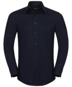Long sleeve easycare tailored Oxford shirt - Image 3
