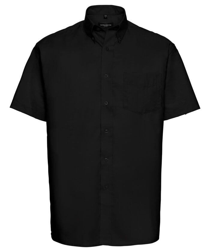 Short sleeve easycare Oxford shirt - Image 2
