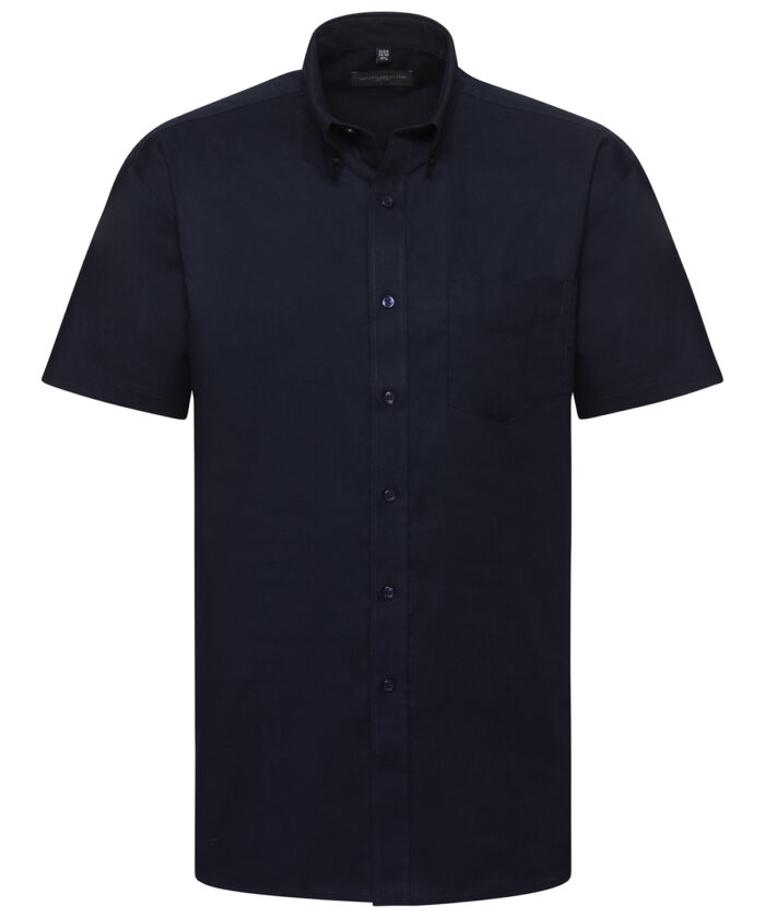 Short sleeve easycare Oxford shirt - Image 14