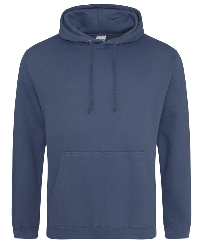 Leavers College hoodie with left chest School logo embroidered and Back numbers and names Printed  - Image 3