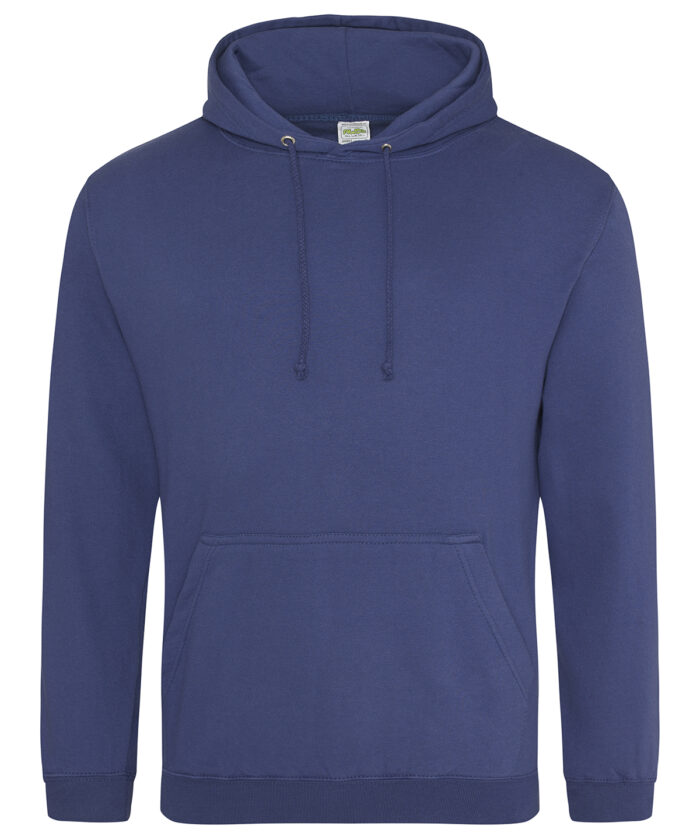 Leavers College hoodie with left chest School logo embroidered and Back numbers and names Printed  - Image 145