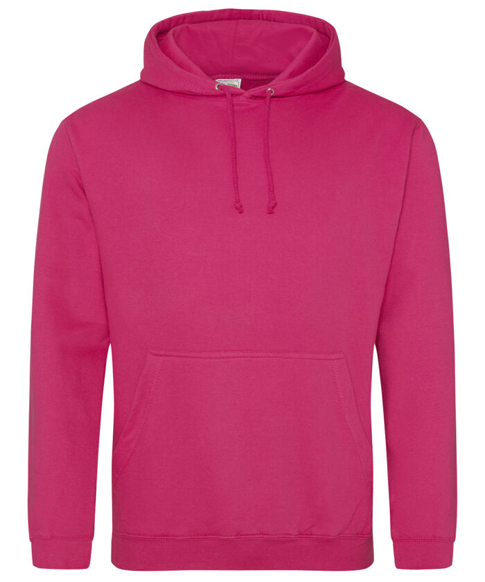 Leavers College hoodie with left chest School logo embroidered and Back numbers and names Printed  - Image 298