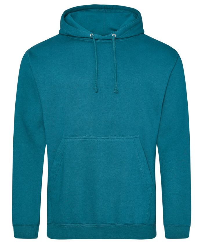 Leavers College hoodie with left chest School logo embroidered and Back numbers and names Printed  - Image 312