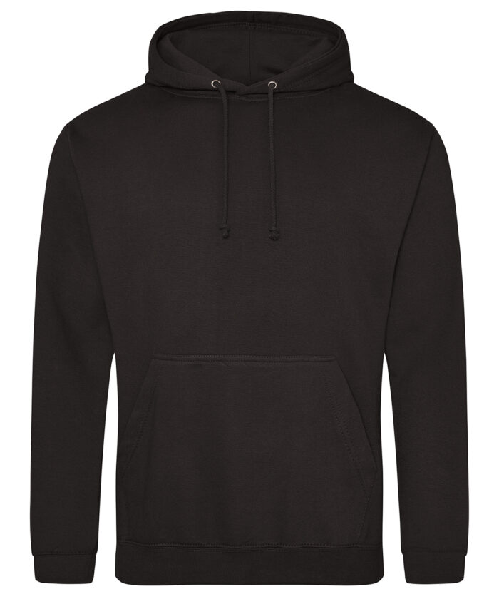 Leavers College hoodie with left chest School logo embroidered and Back numbers and names Printed  - Image 319