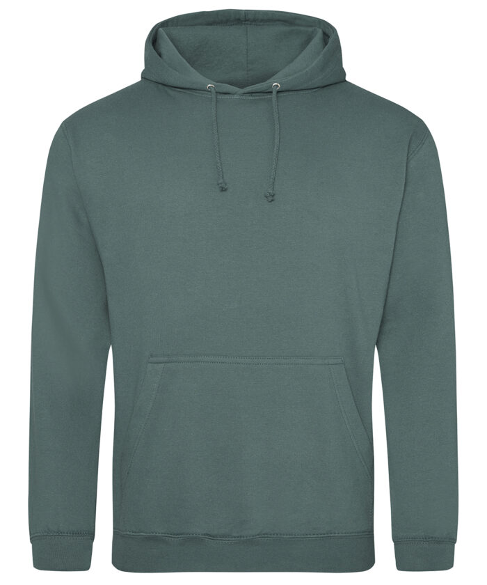 Leavers College hoodie with left chest School logo embroidered and Back numbers and names Printed  - Image 384