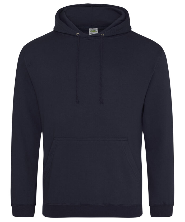 Leavers College hoodie with left chest School logo embroidered and Back numbers and names Printed  - Image 398