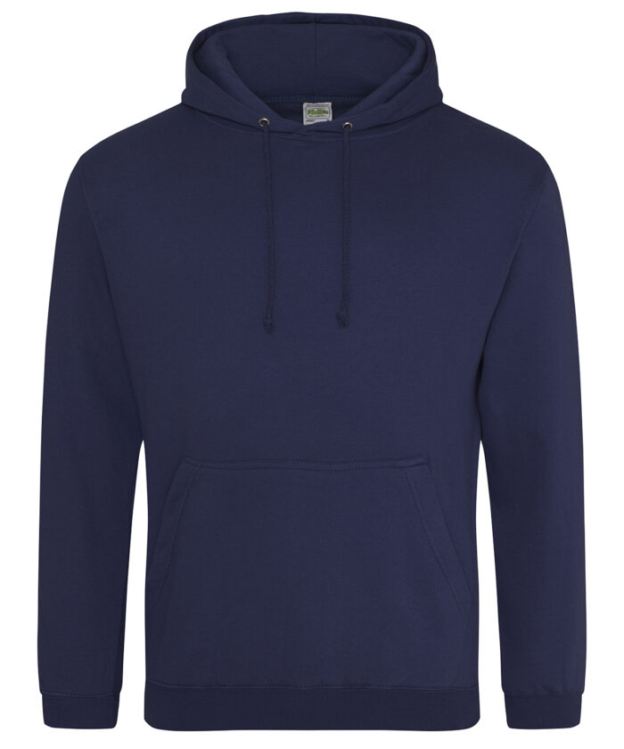 Leavers College hoodie with left chest School logo embroidered and Back numbers and names Printed  - Image 442