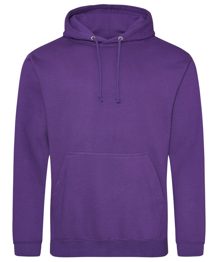 Leavers College hoodie with left chest School logo embroidered and Back numbers and names Printed  - Image 493