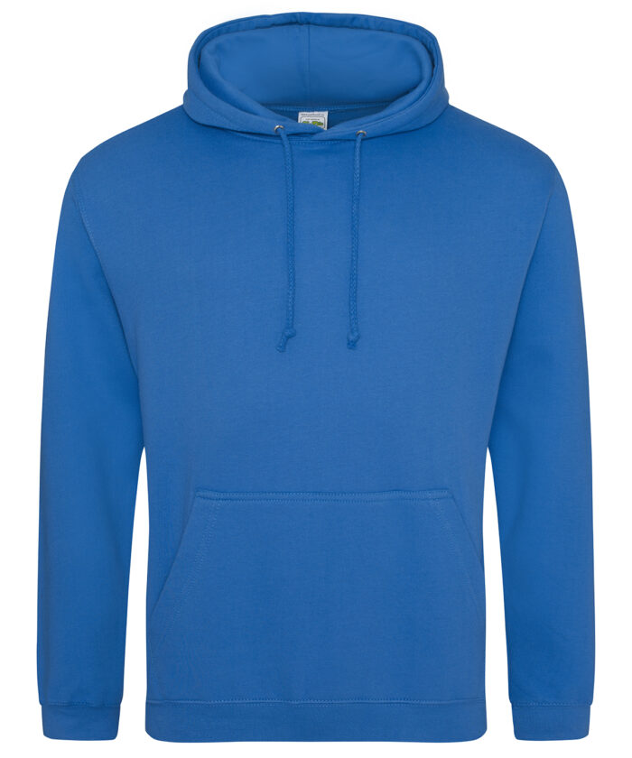 Leavers College hoodie with left chest School logo embroidered and Back numbers and names Printed  - Image 525