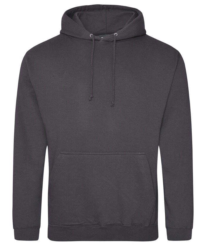Leavers College hoodie with left chest School logo embroidered and Back numbers and names Printed  - Image 578