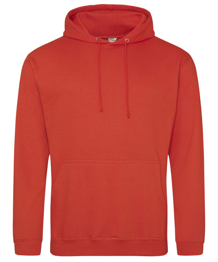 Leavers College hoodie with left chest School logo embroidered and Back numbers and names Printed  - Image 557
