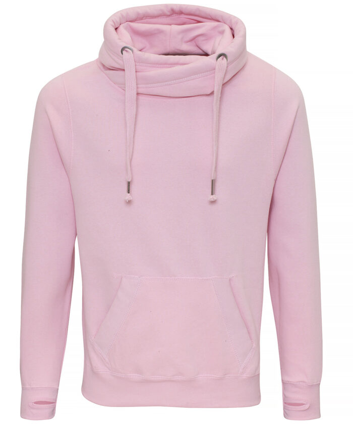 Cross neck hoodie - Image 2
