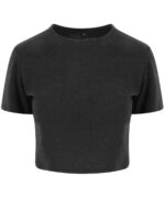 Women's triblend cropped T - Image 2