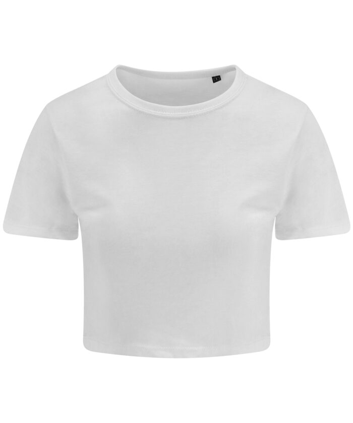 Women's triblend cropped T - Image 1