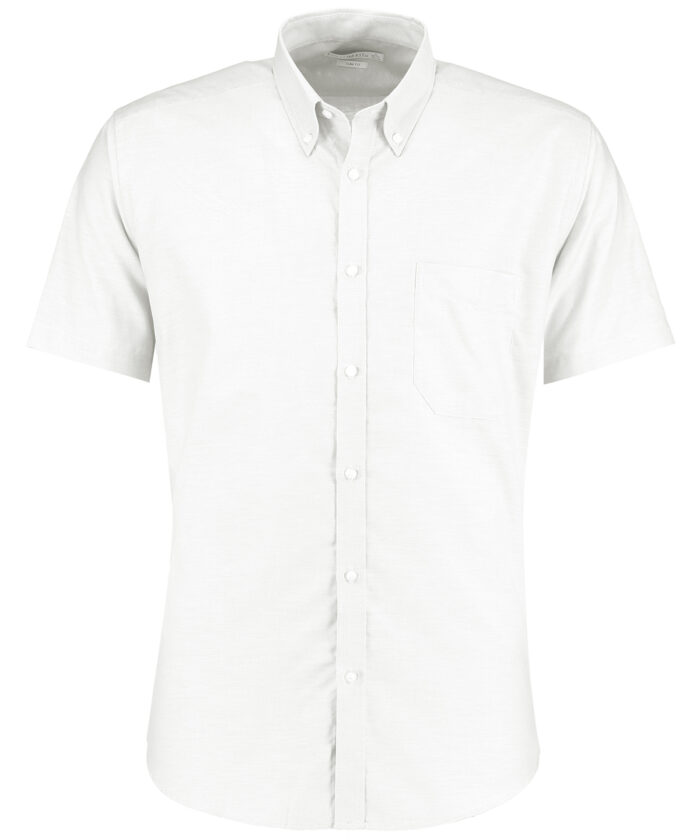 Slim fit workwear Oxford shirt short sleeve - Image 1