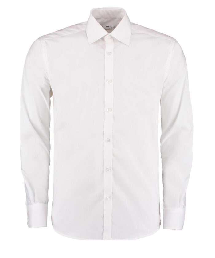 Business shirt long-sleeved (slim fit) - Image 1