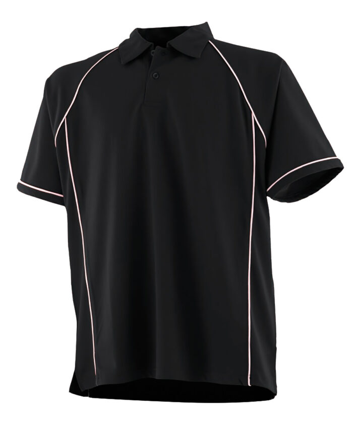 Kids piped performance polo - Image 11