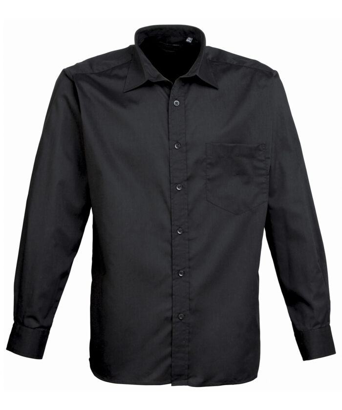 Long sleeve poplin shirt - Image 35