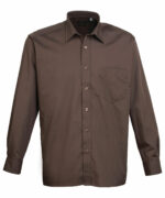 Long sleeve poplin shirt - Image 7