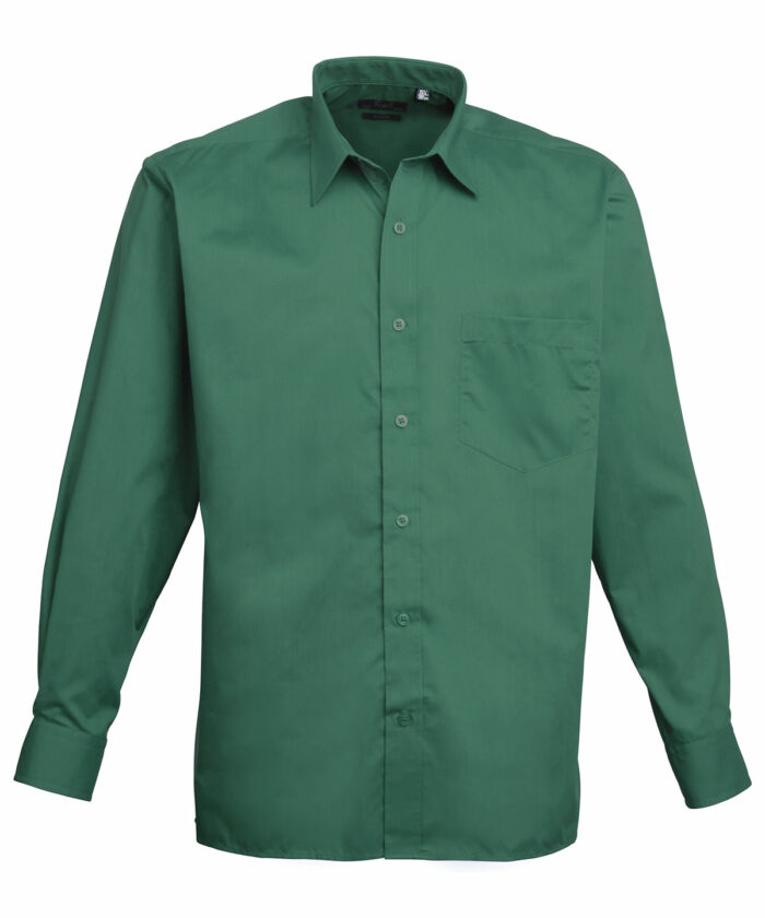 Long sleeve poplin shirt - Image 97