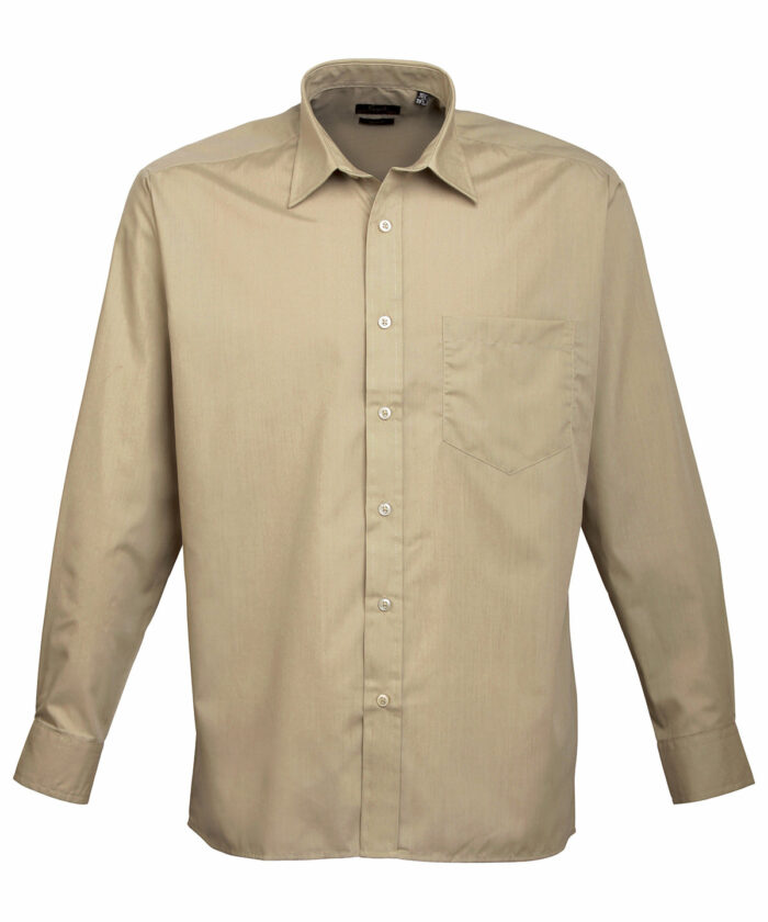 Long sleeve poplin shirt - Image 117