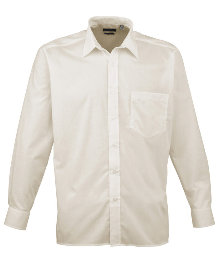 Long sleeve poplin shirt - Image 179