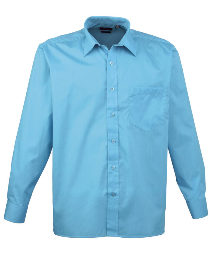 Long sleeve poplin shirt - Image 2