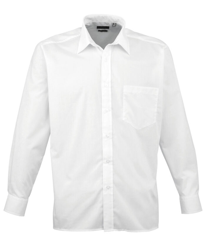 Long sleeve poplin shirt - Image 1
