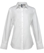 Women's supreme poplin long sleeve shirt