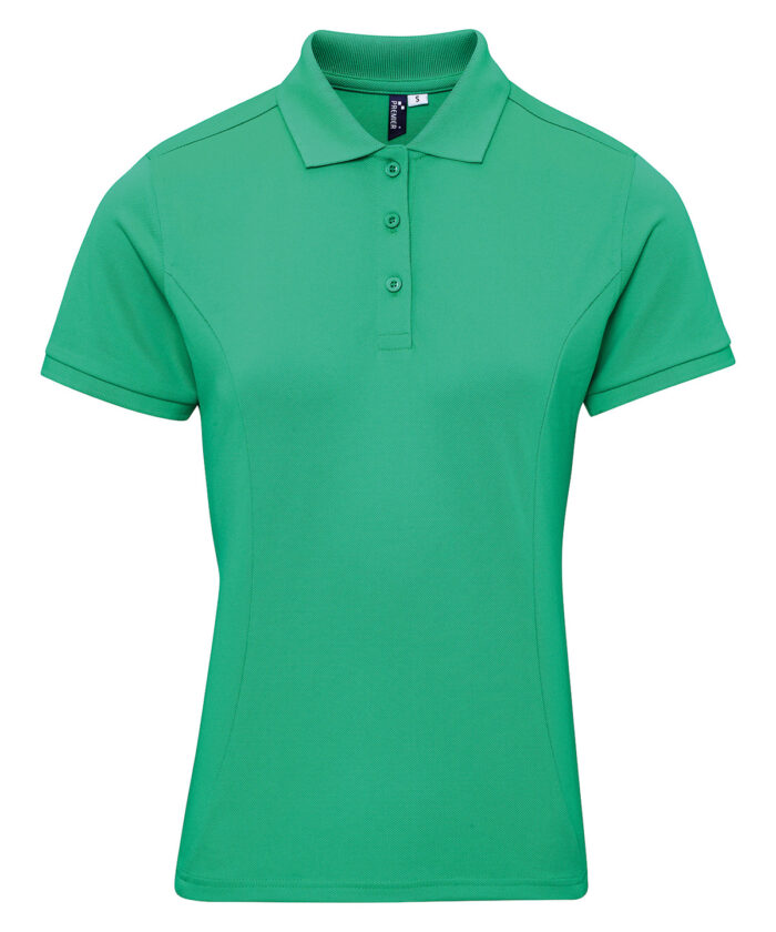 Women's Coolchecker® plus piqué polo with CoolPlus® - Image 41